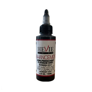 Hevie Enhancement - Semi-Permanent Platinum Gray Beard & Hair Dye
