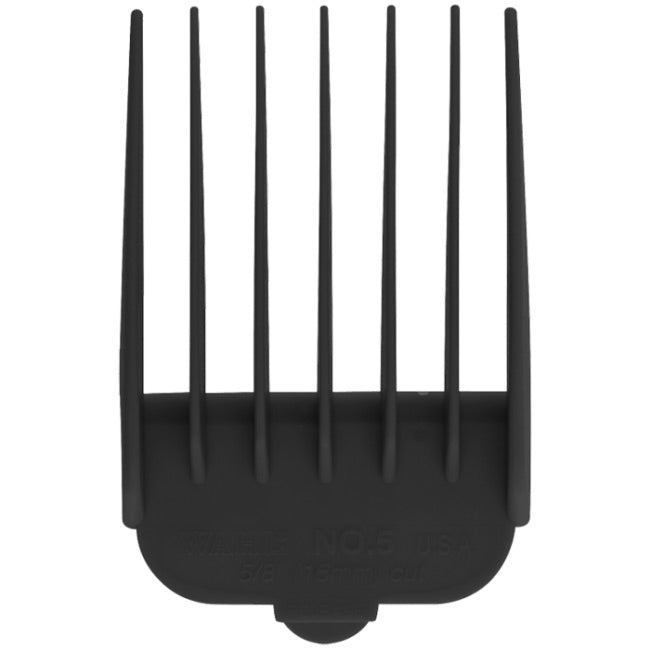 Wahl #5 Nylon Cutting Guide Comb - Black (5/8