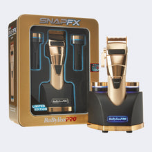 Load image into Gallery viewer, BaBylissPRO® SNAPFX Clipper With Snap In/Out Dual Lithium Battery System -Gold

