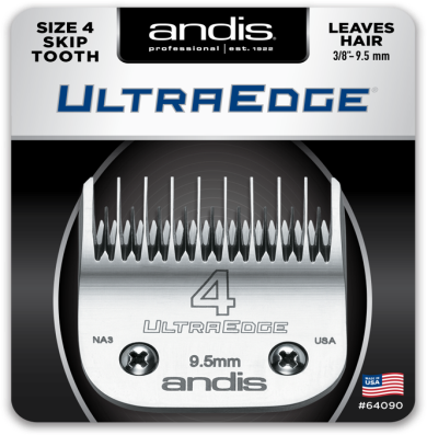 Andis UltraEdge® Detachable Blade, Size 4 Skip Tooth