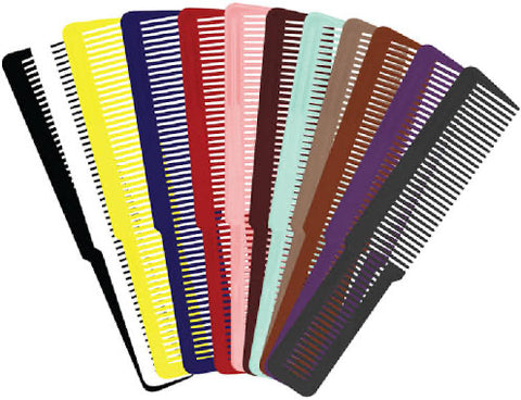 Wahl 12 Pack - Colored Styling / Clipper Combs - Large
