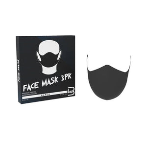 L3VEL3™ Facial Mask - 3 Pack - Black
