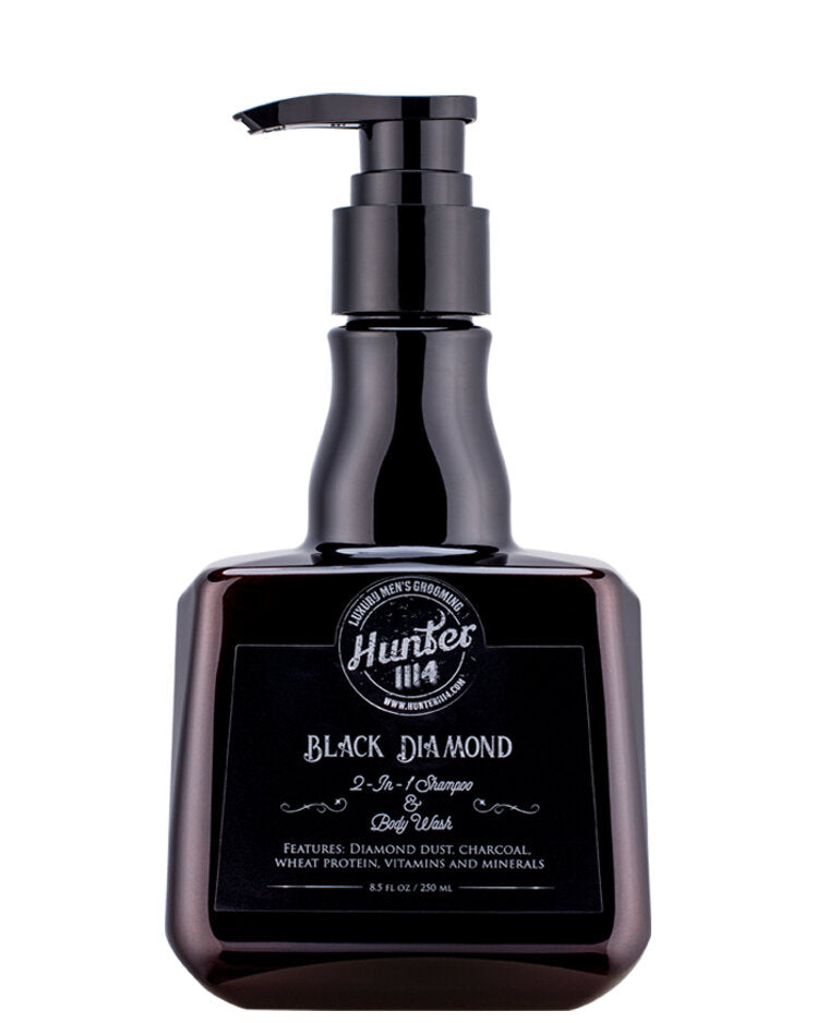 Hunter 1114 Black Diamond 2 in 1 Shampoo and Body Wash 8.5oz
