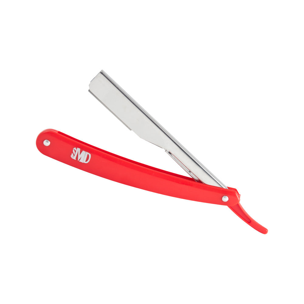 MD® Classic Slide Out Straight Razor - Red – Jersey Shore Barber Supply