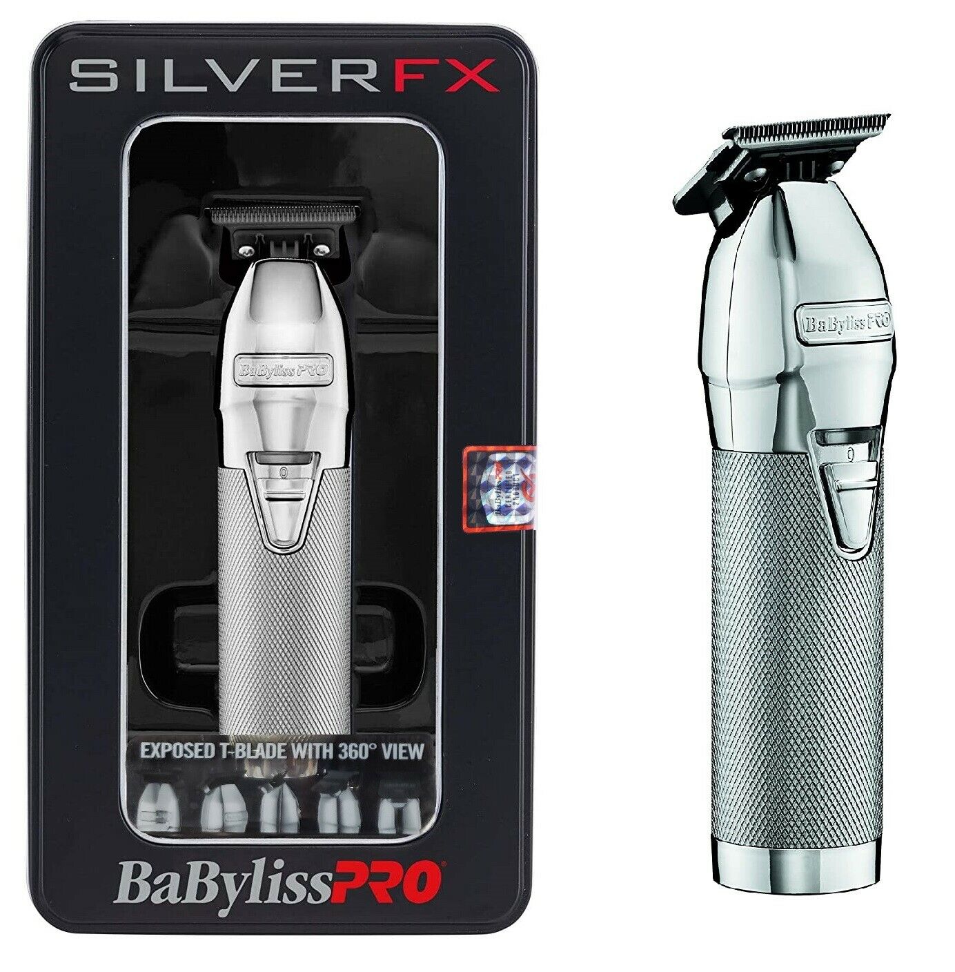BaBylissPRO SILVERFX Metal Lithium Outlining Trimmer #FX787S