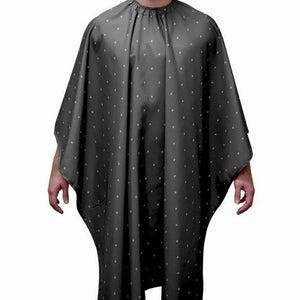 Barber Strong The Barber Cape - Black  / White