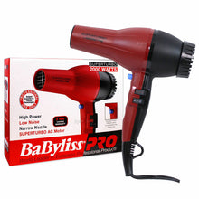Load image into Gallery viewer, BaBylissPRO Super Turbo 2000 Watts Professional Hair Dryer
