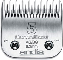 Load image into Gallery viewer, Andis UltraEdge® Detachable Blade, Size 5 Skip Tooth
