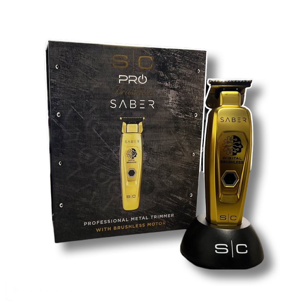 Saber - Professional Full Metal Body Digital Brushless Motor Cordless Hair  Trimmer