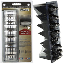 Load image into Gallery viewer, Wahl Premium Cutting Guides #1 - #8 With Organizer
