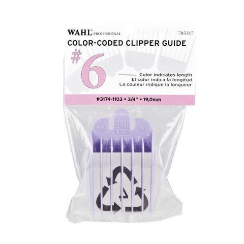 Wahl Color Coded Clipper Guide #6 - #3174-1103