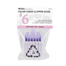 Load image into Gallery viewer, Wahl Color Coded Clipper Guide #6 - #3174-1103

