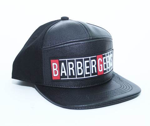 BarberGeeks Snap Back Hat - Black