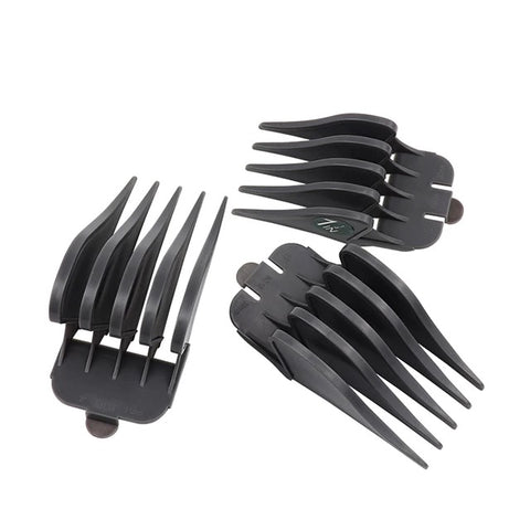 Large Hair Clipper Guide Set No.10, No.12, No.16 - Black