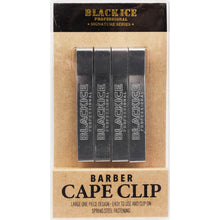 Load image into Gallery viewer, Black Ice Professional Cape Clip [4PC/SET]
