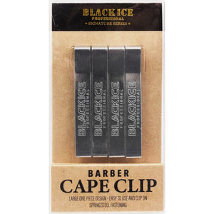 Black Ice Professional Cape Clip [4PC/SET]