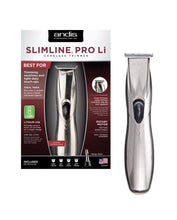 Load image into Gallery viewer, Andis Slimline® Pro Li T-Blade Trimmer Chrome
