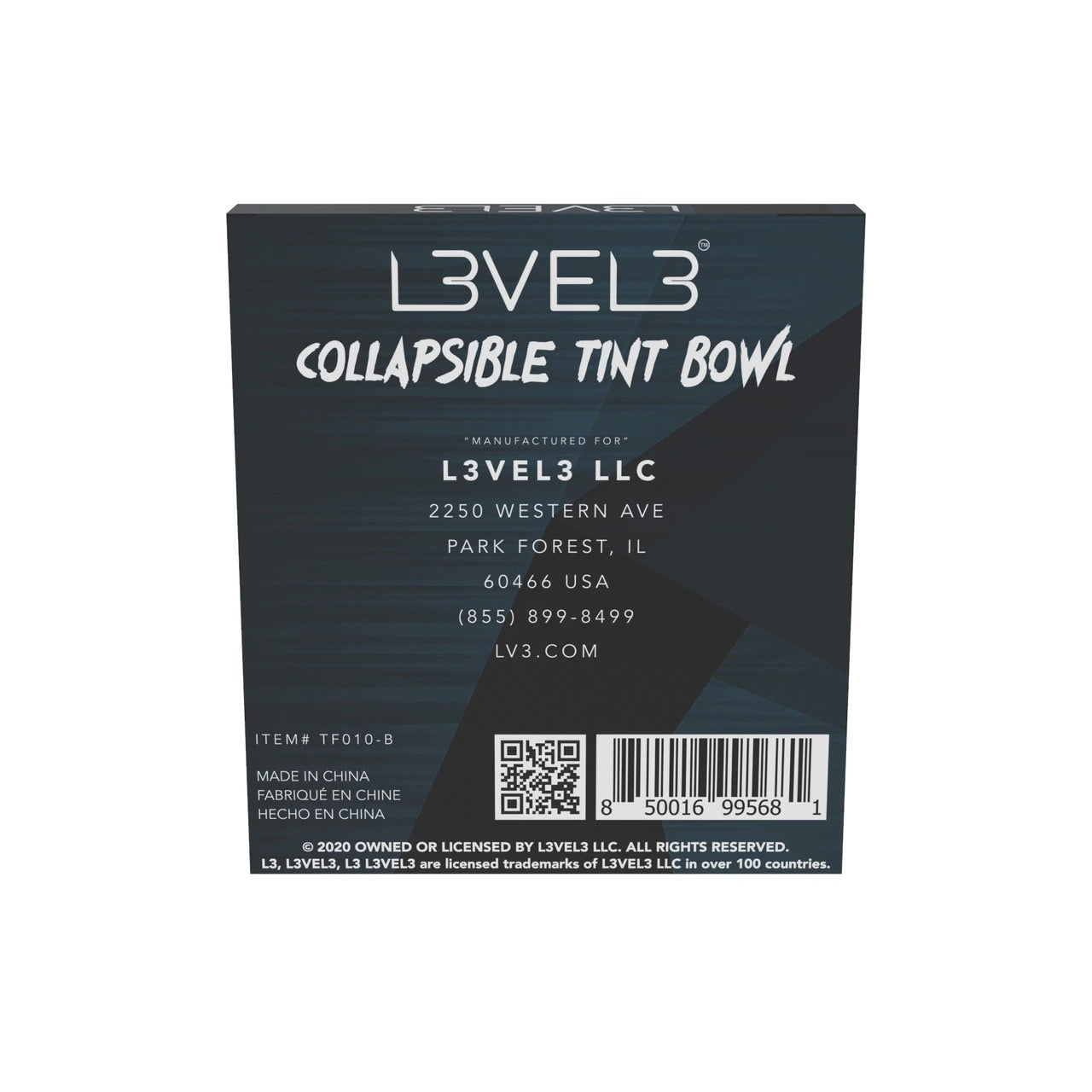 L3VEL3™ Collapsible Tint Bowl - Black