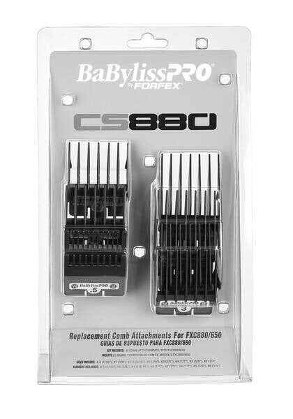 BaBylissPRO® CS880 Comb Set for All FX870 Models, FX880, FX673
