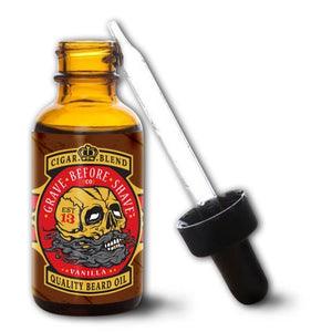 GRAVE BEFORE SHAVE™ Cigar Blend Beard Oil (Cigar/Vanilla Scent)