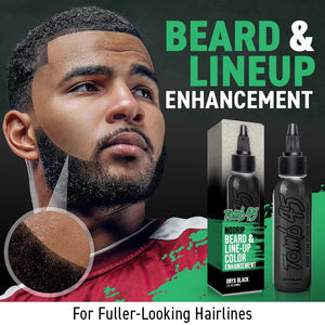 Tomb45™️ No Drip Beard & Line up Color Enhancement - Brown/Black