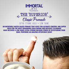 Load image into Gallery viewer, Immortal NYC The &quot;Superior&quot; Classic Pomade
