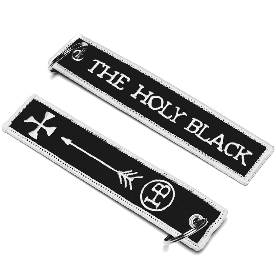 The Holy Black Aviator Style Key Lanyard