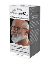 Load image into Gallery viewer, Godefroy Silver Fox Men&#39;s Silver &amp; Gray Beard Brightener For Ethnic Hair Types
