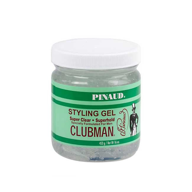 Clubman Pinaud Super Clear Super Hold Styling Gel 16oz