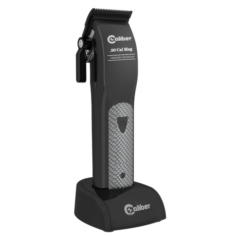 Caliber Limited Edition Black .50 Cal Mag High Speed Magnetic Motor Cordless Clipper