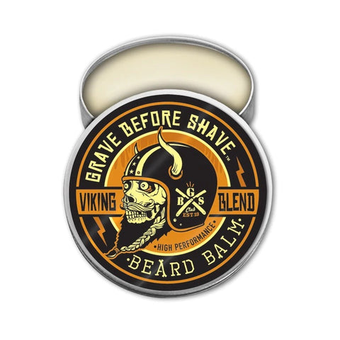 GRAVE BEFORE SHAVE™ Viking Blend (No Aroma) Beard Balm
