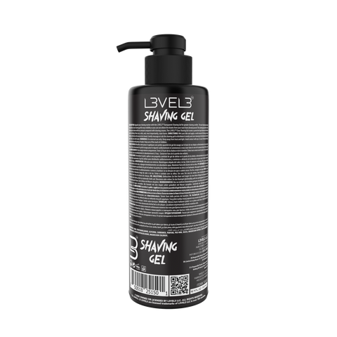 L3VEL3™ Transparent Shaving Gel 500 ml. - Ice