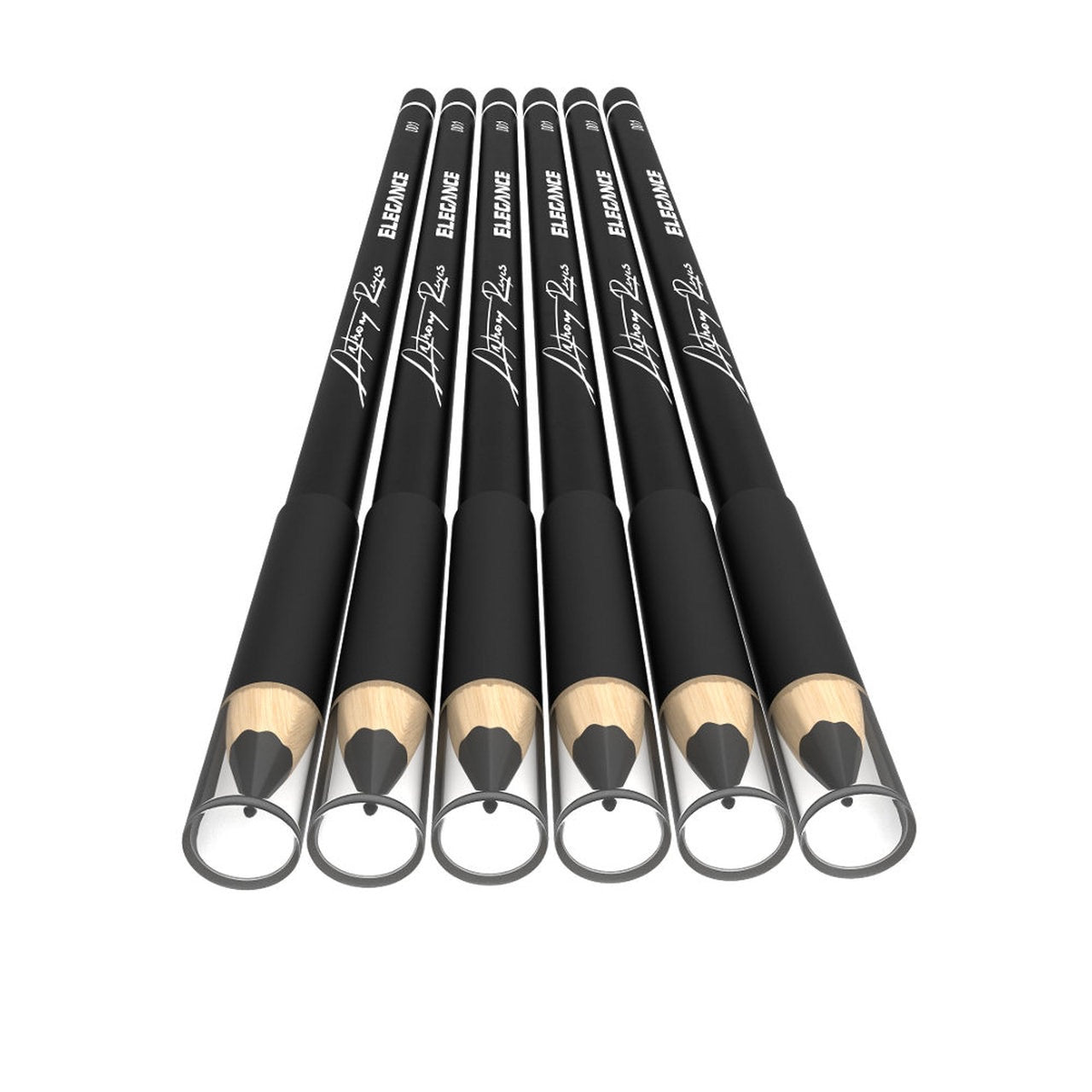 L3VEL3 Liner Pencils Black - 6 PC