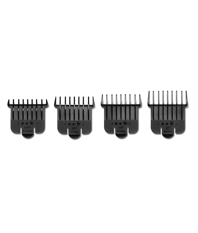 Andis Snap-On Blade Attachment Combs 4-Comb Set