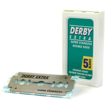 Load image into Gallery viewer, Derby Extra Double Edge Razor Blades - 100ct
