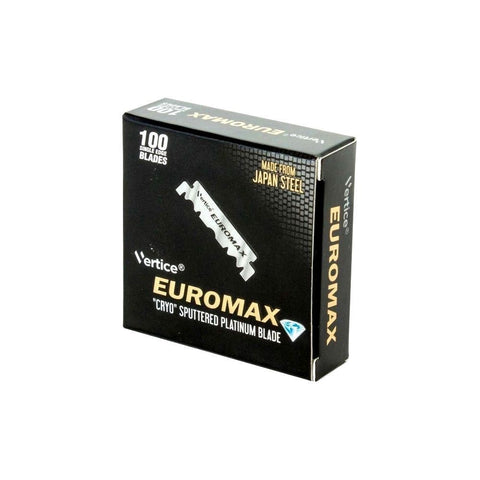 Euromax ''Cryo'' Sputtered Platinum Single Edge Blade - 100 Blades