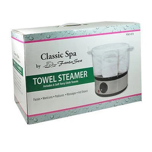 FantaSea Towel Steamer - Includes 6 Terry Cloth Towels
