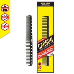 Black Ice Professional 7" Carbon Cutting Comb