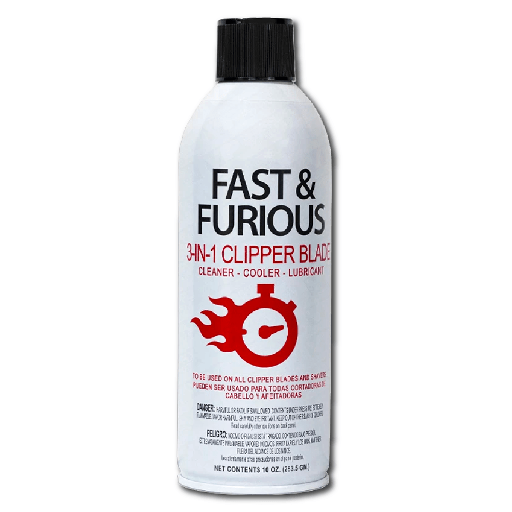 Fast & Furious® 3-In-1 Clipper Blade Lubricant Spray 10 Oz