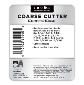 Andis CeramicEdge® Detachable Blade — Coarse Cutter