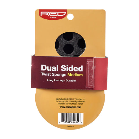 RED By Kiss Dual Sided Twist Sponge - Medium #TWS02