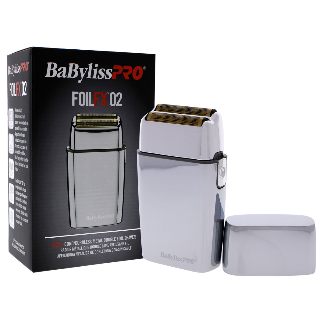 BaBylissPRO® Cordless Metal Double Foil Shaver FOILFX02