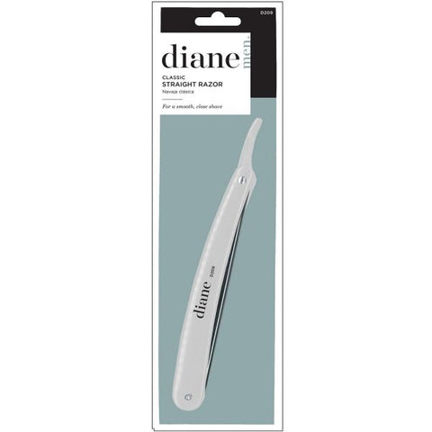 Diane Classic Straight Razor - White #D209