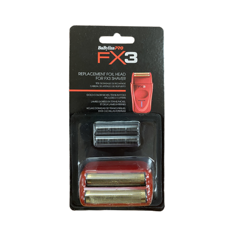 BaBylissPRO® FX3 Professional High Speed Foil Shaver Replacement Foil & Cutter Item #FXX3RF