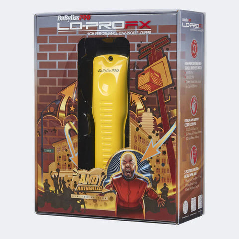BaBylissPRO® SPECIAL EDITION Influencer LoPROFX Clipper - Andy Authentic