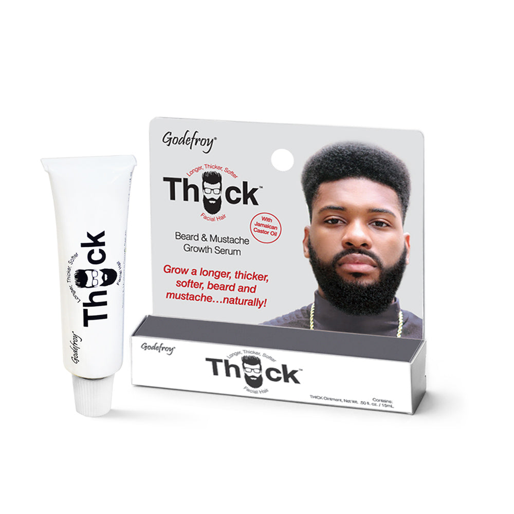 Godefroy THICK Beard & Mustache Growth Surum For Ethnic Hair