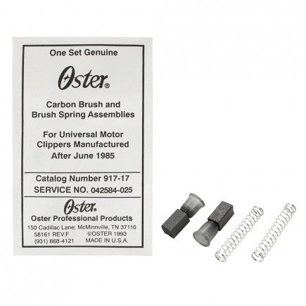 Oster® Carbon Brush & Spring Assembly #042584-025