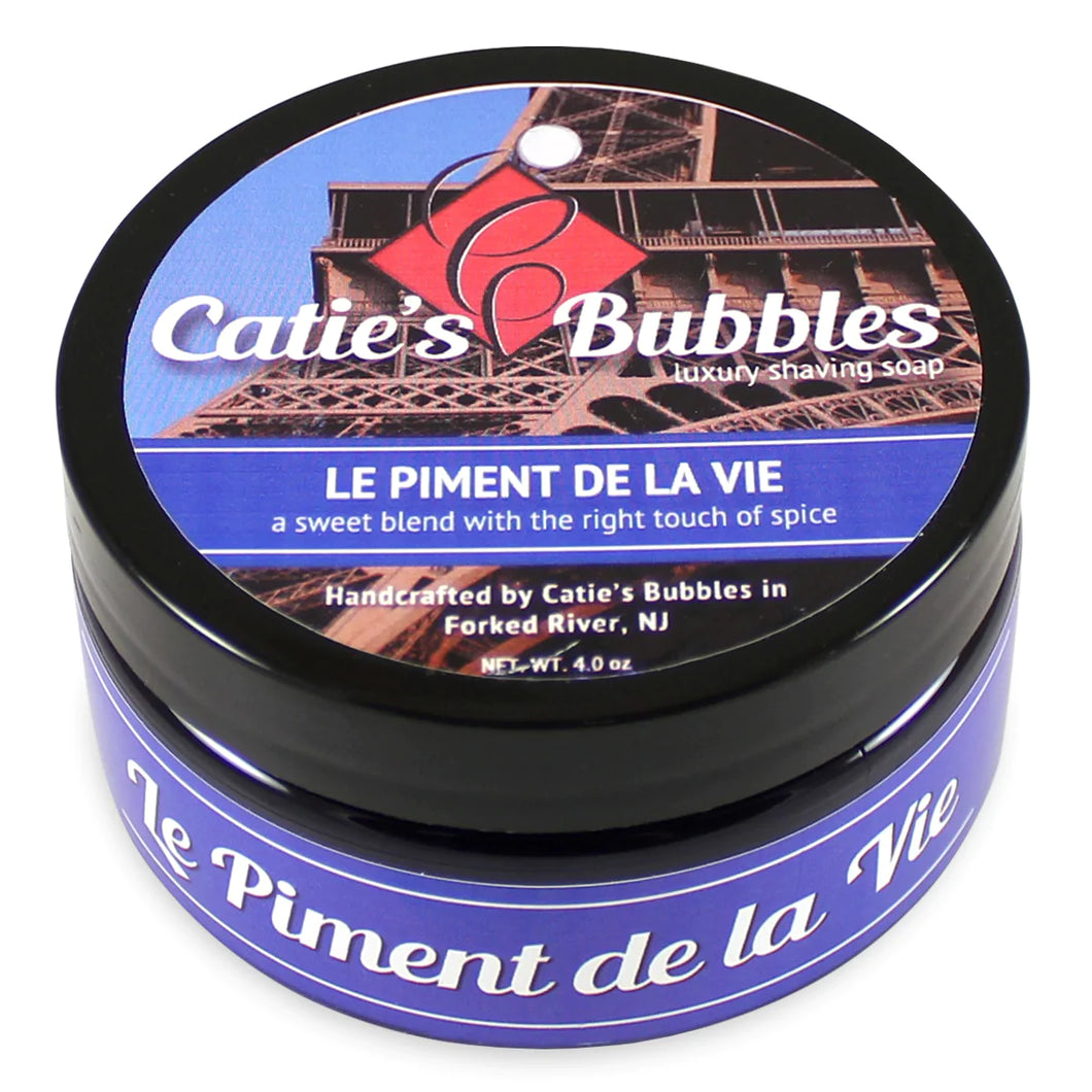 Catie's Bubbles Luxury Shaving Soap - Le Piment De La Vie