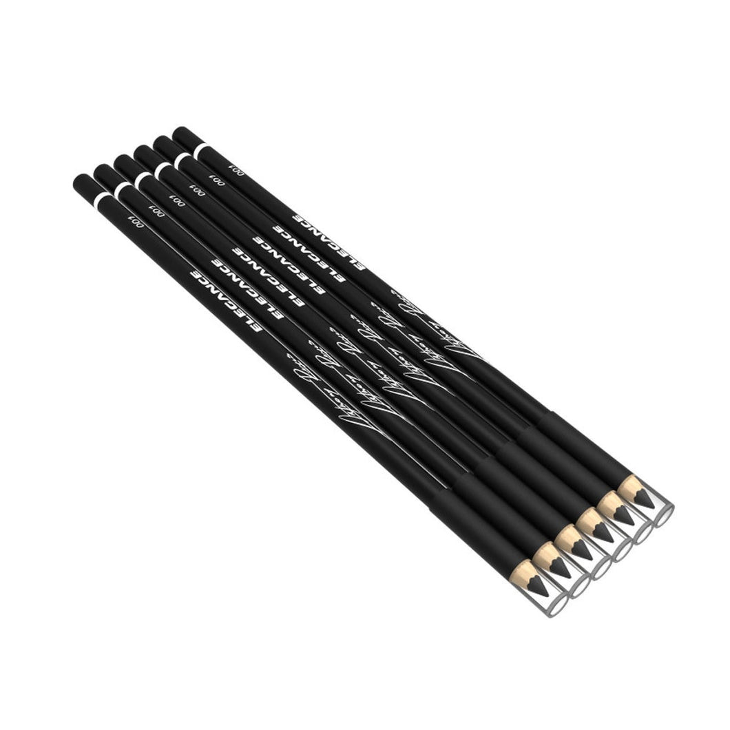 Elegance Liner Pencils - 6 Pack - Black Color