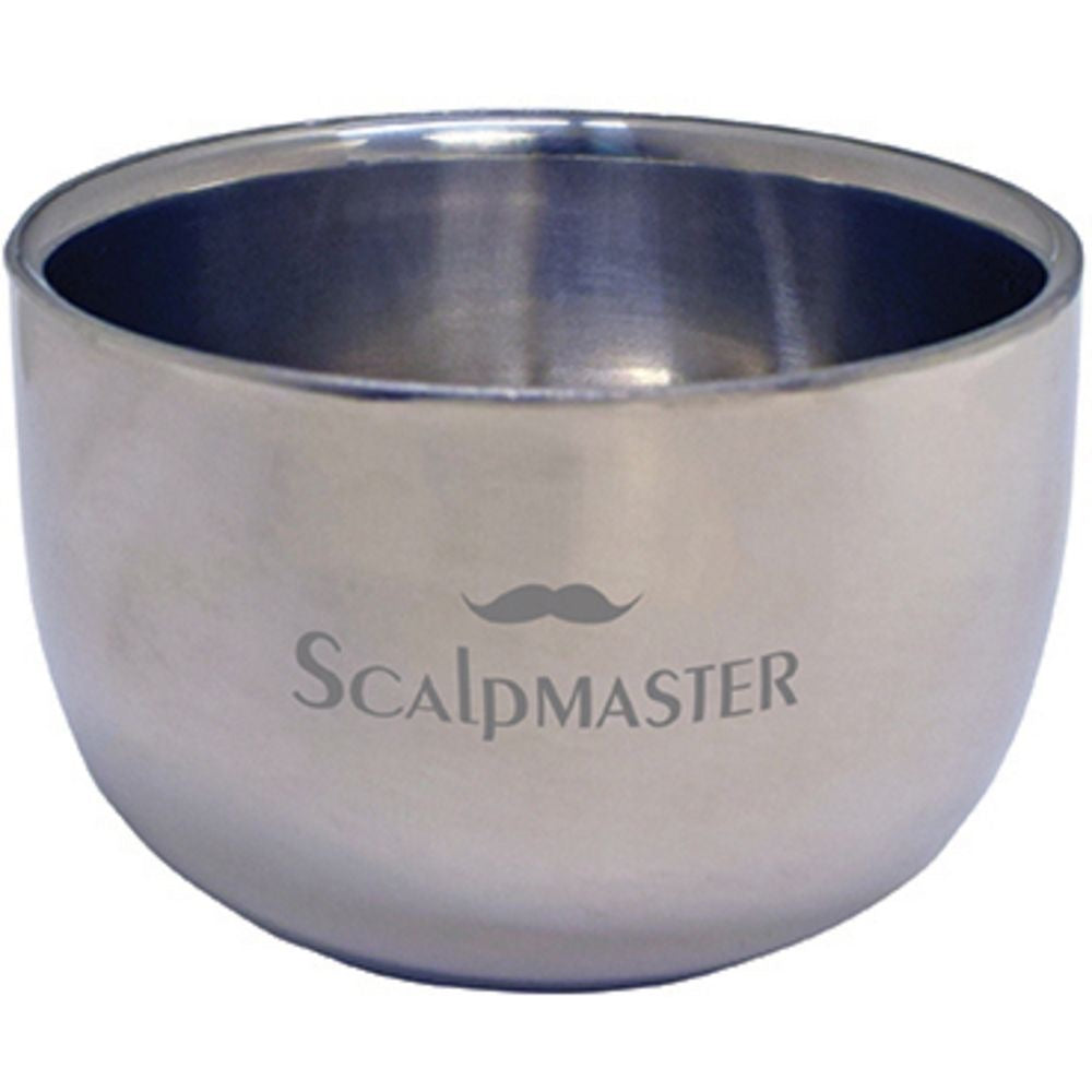 Scalpmaster Stainless Steel Shaving Bowl #SC-9054